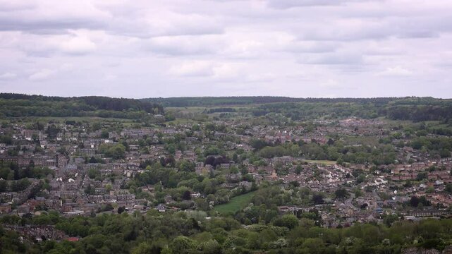 4K footage overlooking Matlock