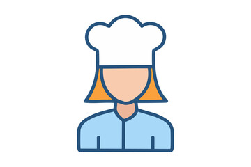 料理人のイラスト