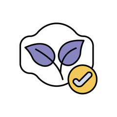 Vegan Options Icon vector
