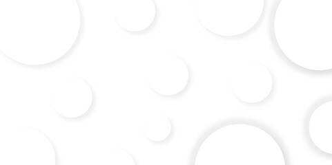 Abstract background with circle white abstract geometric background with soft light white paper circles in design.You can use for add, poster, design artwork, template, banner,
