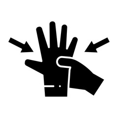 Numb Joint glyph icon

