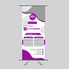 brochure design modern and clean vector