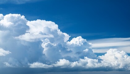 beautiful cloud and blue transparent background