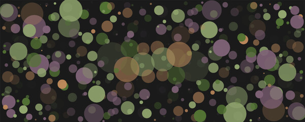 Bubbles Circle Dots Unique Green Bright Vector Background vector eps 10
