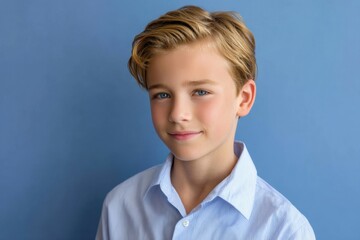 young actor professional headshot, soft shadows, crisp detail, subtle smile
