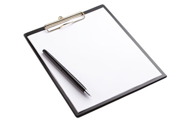 Blank clipboard with pen (4)