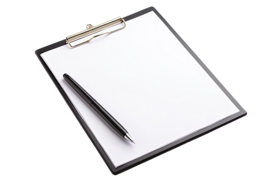 Blank clipboard with pen (4)