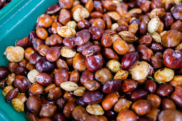 Traditional spice and vegetables are essential Thailand market where fresh and natural ingredients create authentic flavors and rich culinary