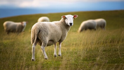 sheep in the field