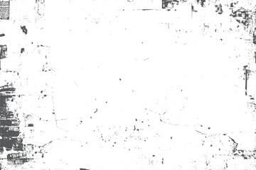 Dust overlay with textured grain effect. Black sketch detail enhances distressed surface. Rough noise pattern ideal for retro texture.