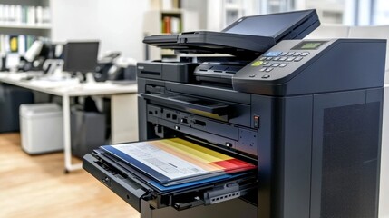 Versatile photocopier for detailed color printing
