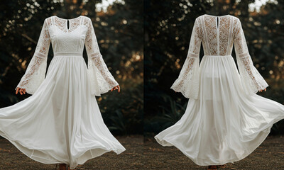 bride in wedding dress