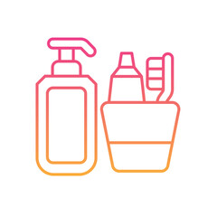 Toiletries Icon vector