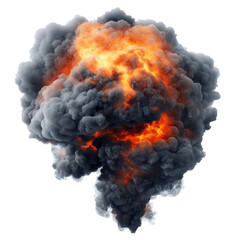 Isolated Explosion Cloud