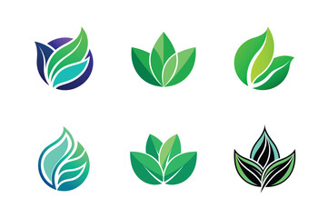 Eco-Friendly Green Leaves Logo