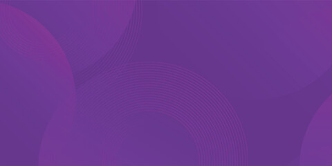 Purple circle overlap modern abstract background for template design  banner  poster  wallpaper. vector illustration