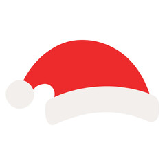 Christmas Santa Hat illustration, Merry Christmas clipart, Christmas Fiesta Digital Design sublimation
