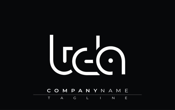 TDA abstract letter design. Modern Business Logo Design With Abstract Typography and Contemporary Style