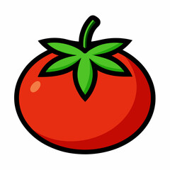 Fiorentino Tomato icon on white background
