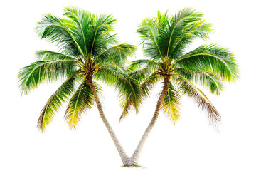 a group of palm trees