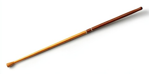 Sleek wooden stick with a dual-tone design. Perfect for various uses.