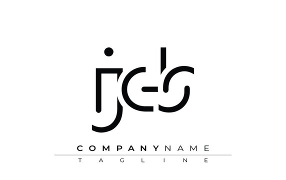 JDS abstract letter design. Modern Business Logo Design With Abstract Typography and Contemporary Style