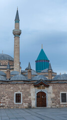 Konya city  Turkey Mevlana tomb landscape