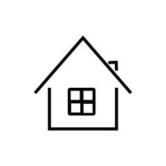 Home Icon Vector Modern House Symbol for Web & App Design, Simple Home Button vector Icon.

