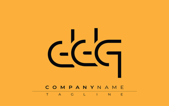 DDQ abstract letter design. Modern Business Logo Design With Abstract Typography and Contemporary Style