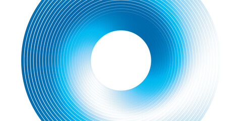 Gradient abstract background with circular line patterns. Vector illustration