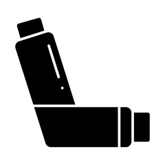 Inhaler glyph icon

