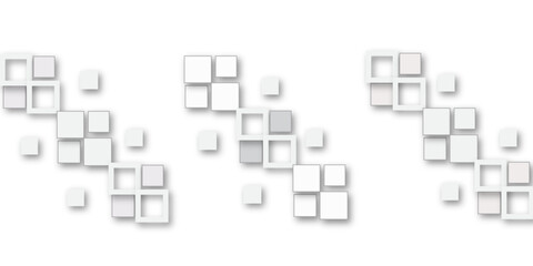 Abstract white monochrome vector background, for design brochure, website, flyer. Geometric shape. Stripe line angle diagonal.Rough noise grunge grain mesh. Design template. Wide banner
