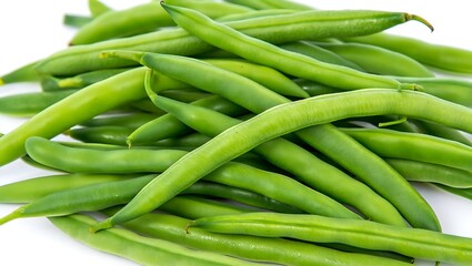 Fresh green beans pile images, east asian, photos, south asian indigenous hispanic or latinx illustration, horizontal