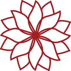 Intricate Mandala Design with Floral and Geometric Patterns – Detailed Symmetrical Ethnic Art, Boho Style Illustration for Meditation, Yoga, Spirituality, and Decorative Background Use madala eps 10 