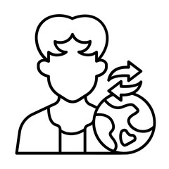 Global Exchange Icon