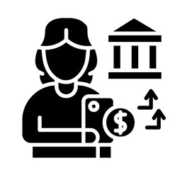 Bank Transfer Icon