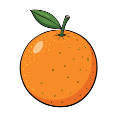 Isolated vector orange design for graphic use