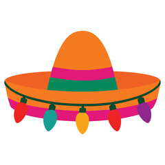 Christmas Lights illustration, Merry Christmas clipart, Christmas Fiesta Digital Design sublimation
