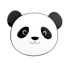 Fototapeta premium panda with a smile