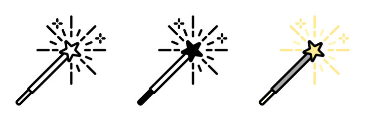 Sparkler is a handheld firework that sparkles brightly, often used to decorate cakes or party entrances.