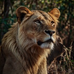 Obraz premium portrait of a lion