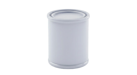 Paint Can on White Background