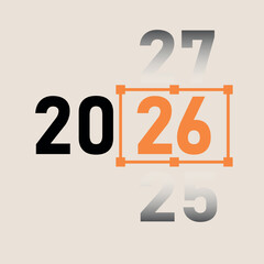 Geometric 2026 Logo with Professional Look