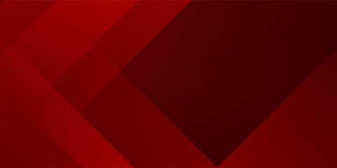 Abstract simple dark red gradient illustration background with 3d look overlap square with shadow and line pattern. Cool design and luxury. Eps10 vector