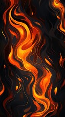 Abstract Colorful Fluid Background &ndash; Vertical Mobile Format (9x16)