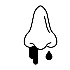 Runny Nose dualtone icon

