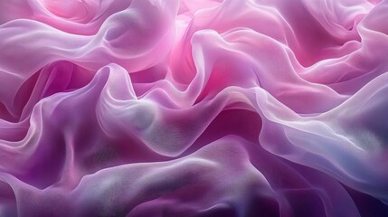 Obraz premium Soft, flowing, gradient sheer fabric