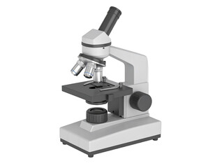 A high-quality, compact microscope, ideal for educational or hobbyist use, featuring adjustable focus and multiple lenses