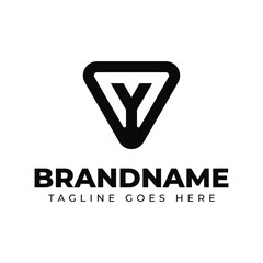 Letter Y Triangle Logo, suitable for any business with I initial