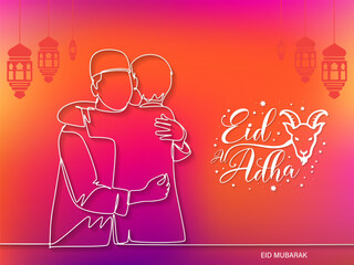 Eid Mubarak typography,eid mubarak calligraphy and eid mubarak vector text art.Bangla hand lettering design to celebrate Eid ul adha and eid ul fitr wishes ,massages and greeting card design